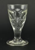 EARLY VICTORIAN HAND BLOWN DECEPTIVE TOASTMASTER GLASS