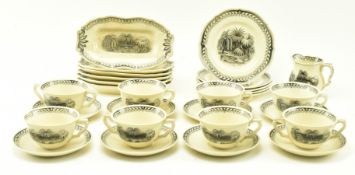ARTHUR PERCY - EXOTICA - EARLY 20TH CENTURY PART DINNER SERVICE