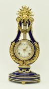 VICTORIA & ALBERT MUSEUM - MARIE ANTOINETTE CHINA MANTLE CLOCK