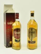 GRANT'S WHISKY - TWO BOTTLES OF SCOTCH WHISKY
