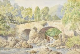 JAMES GREIG (SCOTTISH B.1861) - WATERCOLOUR PAINTING