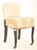 19TH CENTURY NAPOLEON III FRENCH CELLOISTS CHAIR
