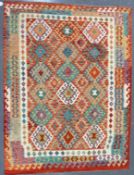 20TH CENTURY ANATOLIAN TURKISH KILIM CARPET RUG