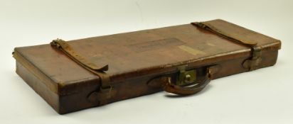 VICTORIAN DOUBLE SHOTGUN CASE OF THE VISCOUNT LONG