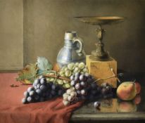 19TH CENTURY CHARLES BROOKE BRANWHITE WATERCOLOUR