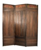 LATE 19TH CENTURY ARTS & CRAFTS LIBERTY & CO SCREEN