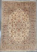 EARLY 20TH CENTURY CENTRAL PERSIAN KASHAN CARPET RUG