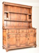 GEORGE III REVIVAL IPSWICH OAK WELSH DRESSER