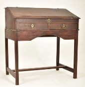 18TH CENTURY OAK WOOD CLERK'S WRITING DESK