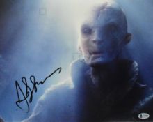 STAR WARS - ANDY SERKIS - AUTOGRAPHED 11X14