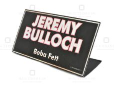 ESTATE OF JEREMY BULLOCH - CONVENTION APPEARANCE SIGN