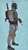 ESTATE OF JEREMY BULLOCH - STAR WARS - OIL PAINTING ARTWORK