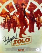 STAR WARS - SOLO - RON HOWARD - AUTOGRAPHED 8X10