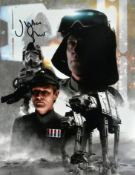 ESTATE OF JEREMY BULLOCH – STAR WARS - JULIAN GLOVER SIGNED PHOTO
