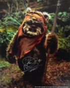 ESTATE OF JEREMY BULLOCH – STAR WARS - WARWICK DAVIS SIGNED PHOTO