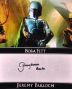 ESTATE OF JEREMY BULLOCH - BOBA FETT - SIGNED 8X10
