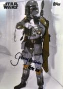 ESTATE OF JEREMY BULLOCH - STAR WARS - SIGNED TRADING CARD