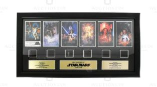 ESTATE OF JEREMY BULLOCH - STAR WARS - FILM CEL DISPLAY