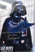 ESTATE OF DAVE PROWSE - STAR WARS - SIGNED 8X12