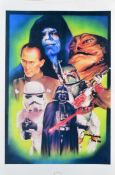 ESTATE OF JEREMY BULLOCH - STAR WARS - SIGNED FAN ARTWORK