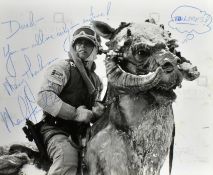 STAR WARS - MARK HAMILL - AUTOGRAPHED PHOTOGRAPH TO ASST. DIRECTOR