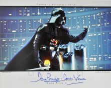 ESTATE OF DAVE PROWSE - DARTH VADER SIGNED 11X14