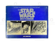 STAR WARS - SKETCHBOOK BY JOE JOHNSTON - SIGNED BY ROBERT WATTS