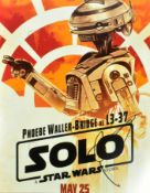 PHOEBE WALLER-BRIDGE - SOLO A STAR WARS STORY - SIGNED PHOTO