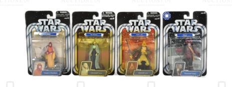 STAR WARS - 2004 COLLECTION OF CARDED ACTION FIGURES