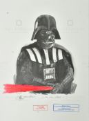 ESTATE OF DAVE PROWSE - STAR WARS - ROBERT BAILEY ORIGINAL ART