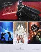 ESTATE OF DAVE PROWSE - STAR WARS - DOUBLE SIGNED PHOTOGRAPH