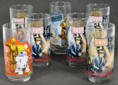 STAR WARS - VINTAGE BURGER KING PROMOTIONAL DRINKING GLASSES
