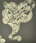 AFTER WASSILY KANDINKSY (1866-1944) - ' BLATT FUR ' WOODCUT