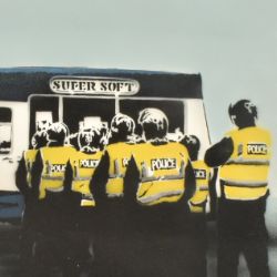 Online Contemporary & Street Art Auction - inc. Banksy, Hodgkin, Frost & more