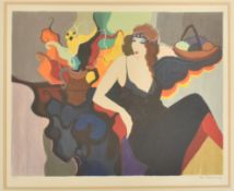ITZCHAK TARKAY (1935-2012) - MADEMOISELLE - SERIGRAPH