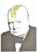 WEST COUNTRY PRINCE - BANKSY ' TURF WAR ' - PRINT ON ART PAPER
