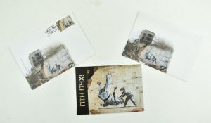 BANKSY UKRAINE FIRST DAY STAMP 