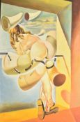 AFTER SALVADOR DALI - YOUNG VIRGIN - OIL ON CANVAS