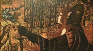 EUGENE BAKER - KNIGHT AND DRAGON 