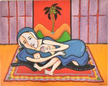 MICHAEL R TANDY (B. 1942) - MADONNA AND THE RESERVOIR OF LIFE - 1979