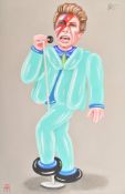 MICHAEL R. TANDY (B. 1942) - DAVID BOWIE FROM THE CAMP ART SERIES