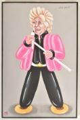 MICHAEL R TANDY (B. 1942) - ROD STEWART FROM ' THE CAMP ART ' SERIES