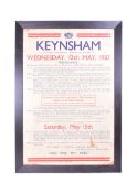 LOCAL INTEREST - 1937 KING GEORGE VI CORONATION PARTY KEYNSHAM