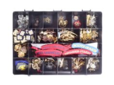 COLLECTION OF ASSORTED BRITISH MILITARY BADGES & PATCHES