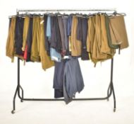 LARGE COLLECTION OF ASSORTED BRITISH UNIFORM TROUSERS