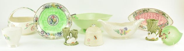 SYLVAC & MALING - COLLECTION OF MID CENTURY LUSTRE CERAMICS
