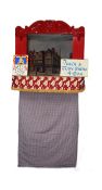 PUNCH AND JUDY - VINTAGE COMPLETE PUPPET THEATRE & PUPPETS W/PROVENANCE