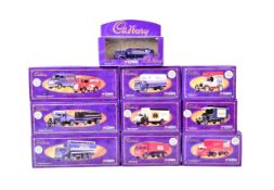 DIECAST - COLLECTION OF CORGI CADBURY ADVERTISING MODELS