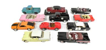 DIECAST - COLLECTION OF 1/18 SCALE DIECAST MODEL CARS