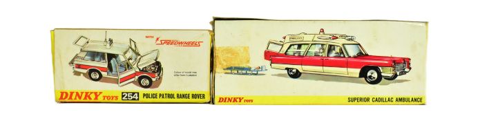 DIECAST - X2 VINTAGE DINKY TOYS DIECAST MODELS